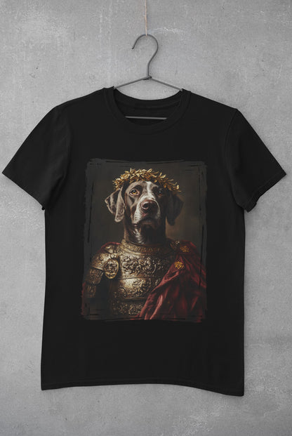 German Shorthaired Pointer Roman Emperor Graphic Tee