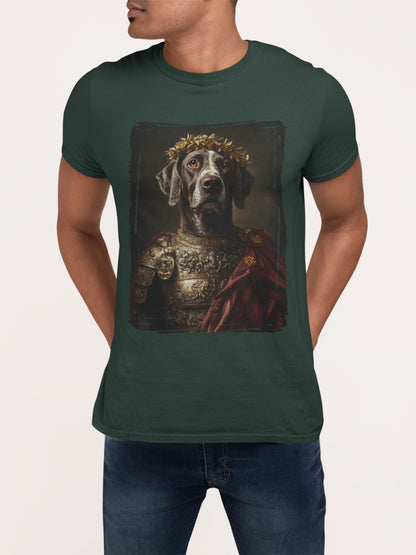 German Shorthaired Pointer Roman Emperor Graphic Tee