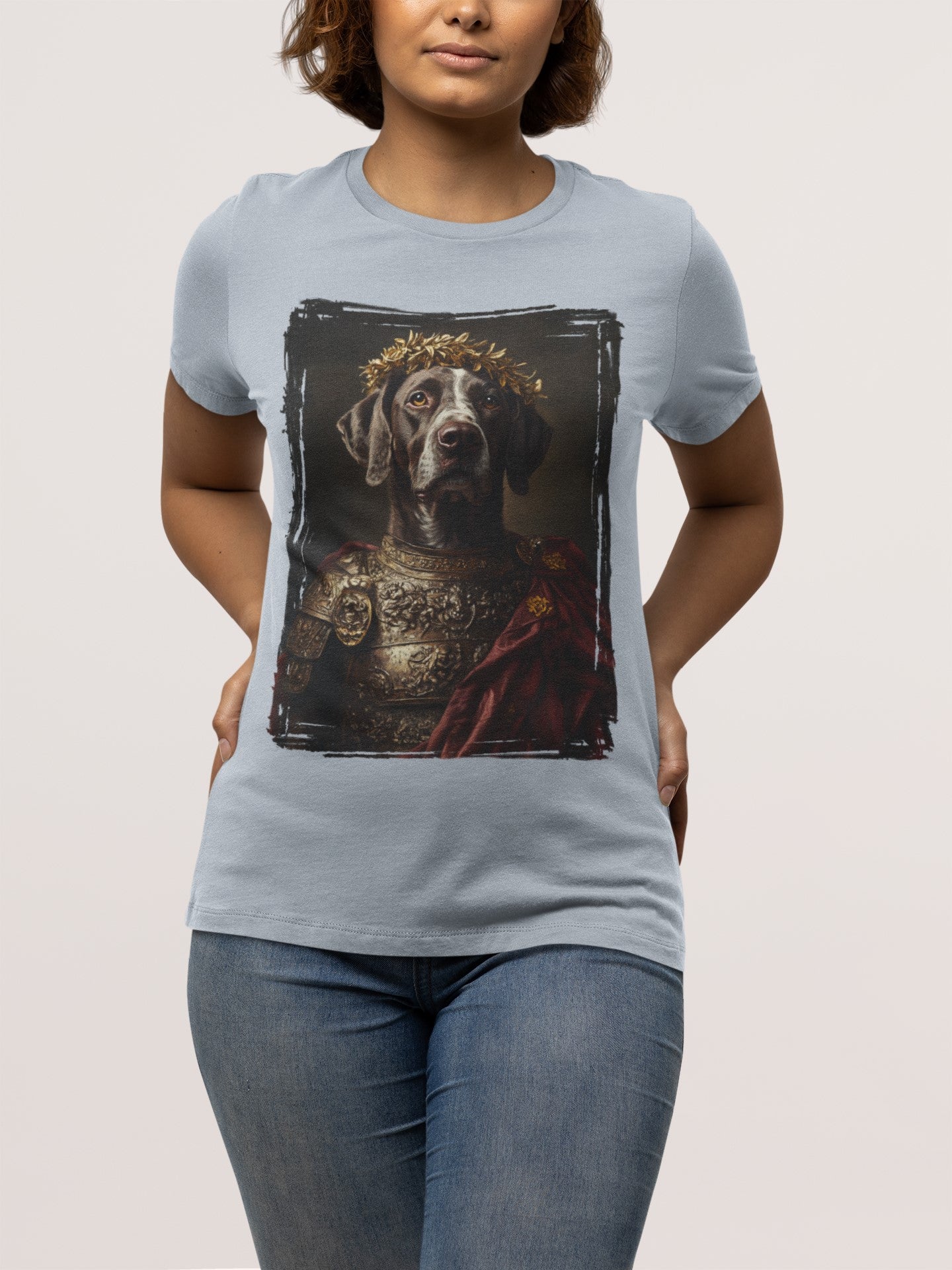 German Shorthaired Pointer Roman Emperor Graphic Tee