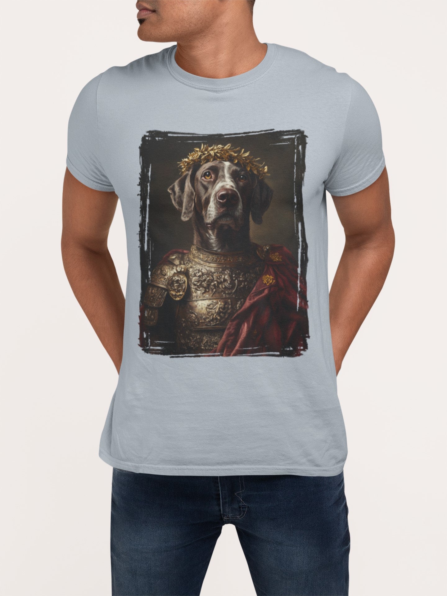 German Shorthaired Pointer Roman Emperor Graphic Tee