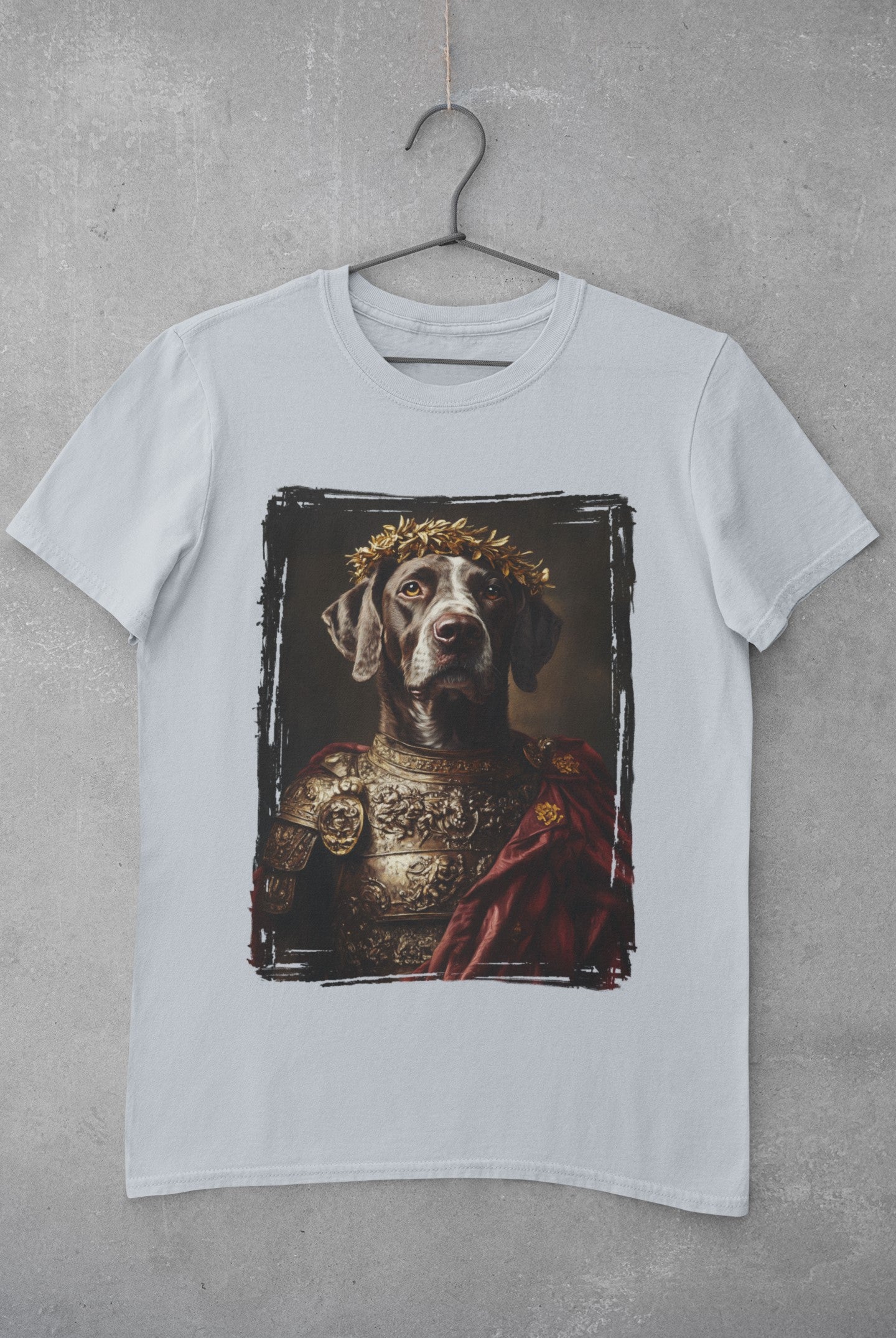 German Shorthaired Pointer Roman Emperor Graphic Tee