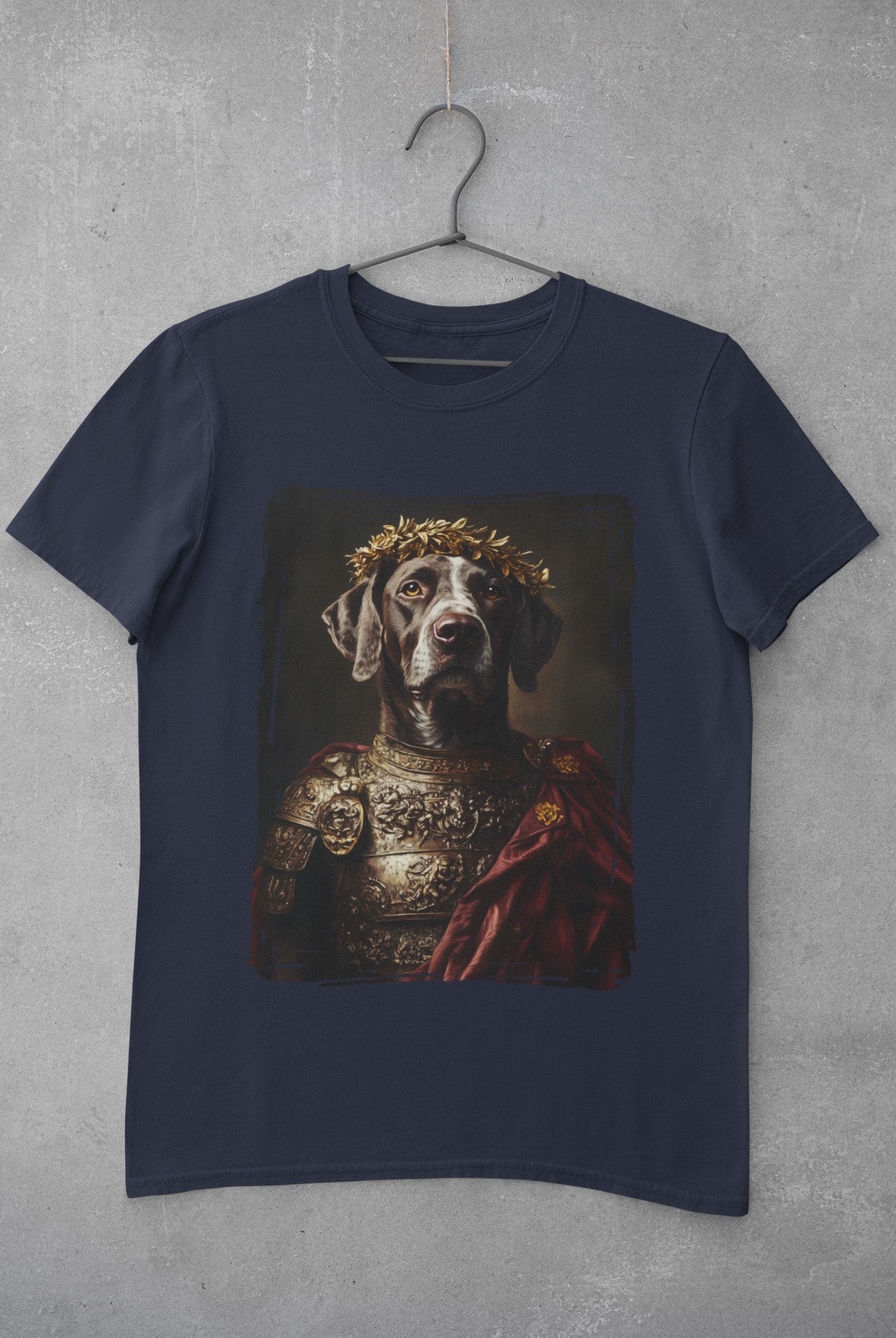 German Shorthaired Pointer Roman Emperor Graphic Tee