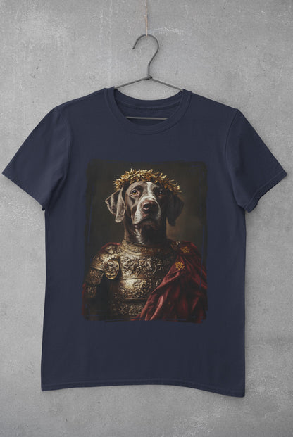 German Shorthaired Pointer Roman Emperor Graphic Tee