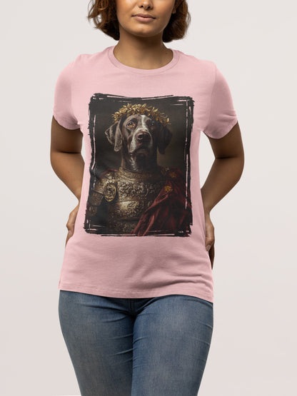 German Shorthaired Pointer Roman Emperor Graphic Tee