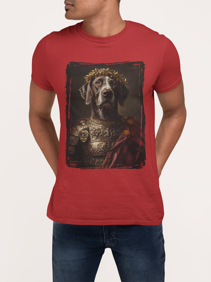 German Shorthaired Pointer Roman Emperor Graphic Tee
