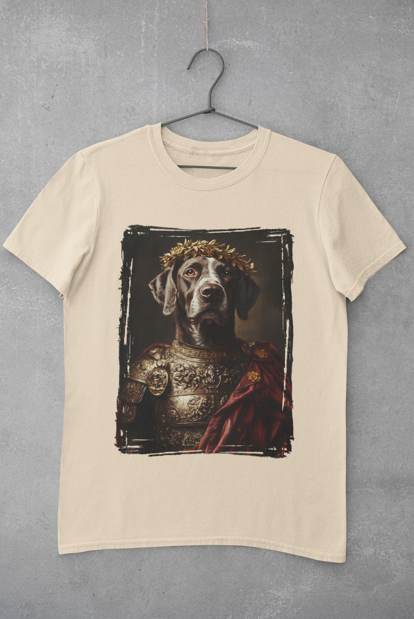 German Shorthaired Pointer Roman Emperor Graphic Tee