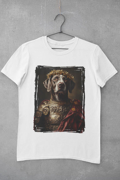 German Shorthaired Pointer Roman Emperor Graphic Tee