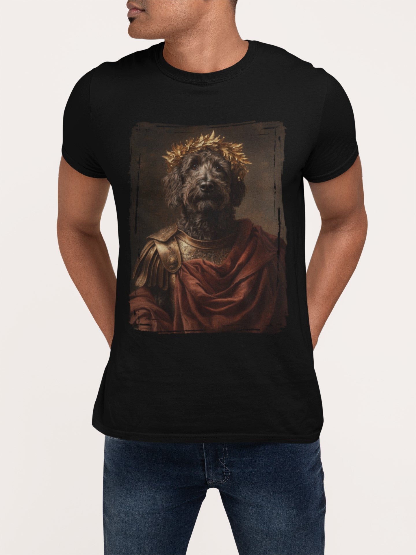 Labradoodle Roman Emperor Graphic Tee