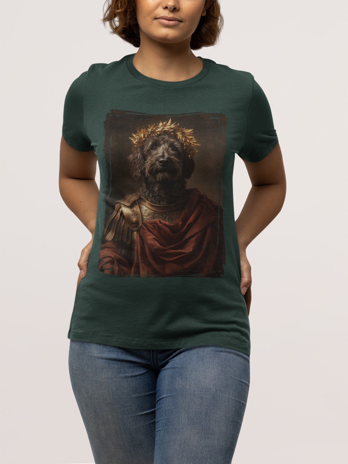 Labradoodle Roman Emperor Graphic Tee
