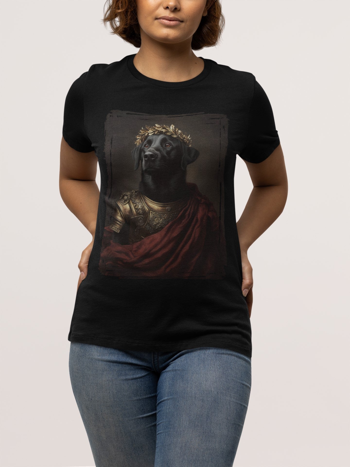 Labrador Roman Emperor Graphic Tee