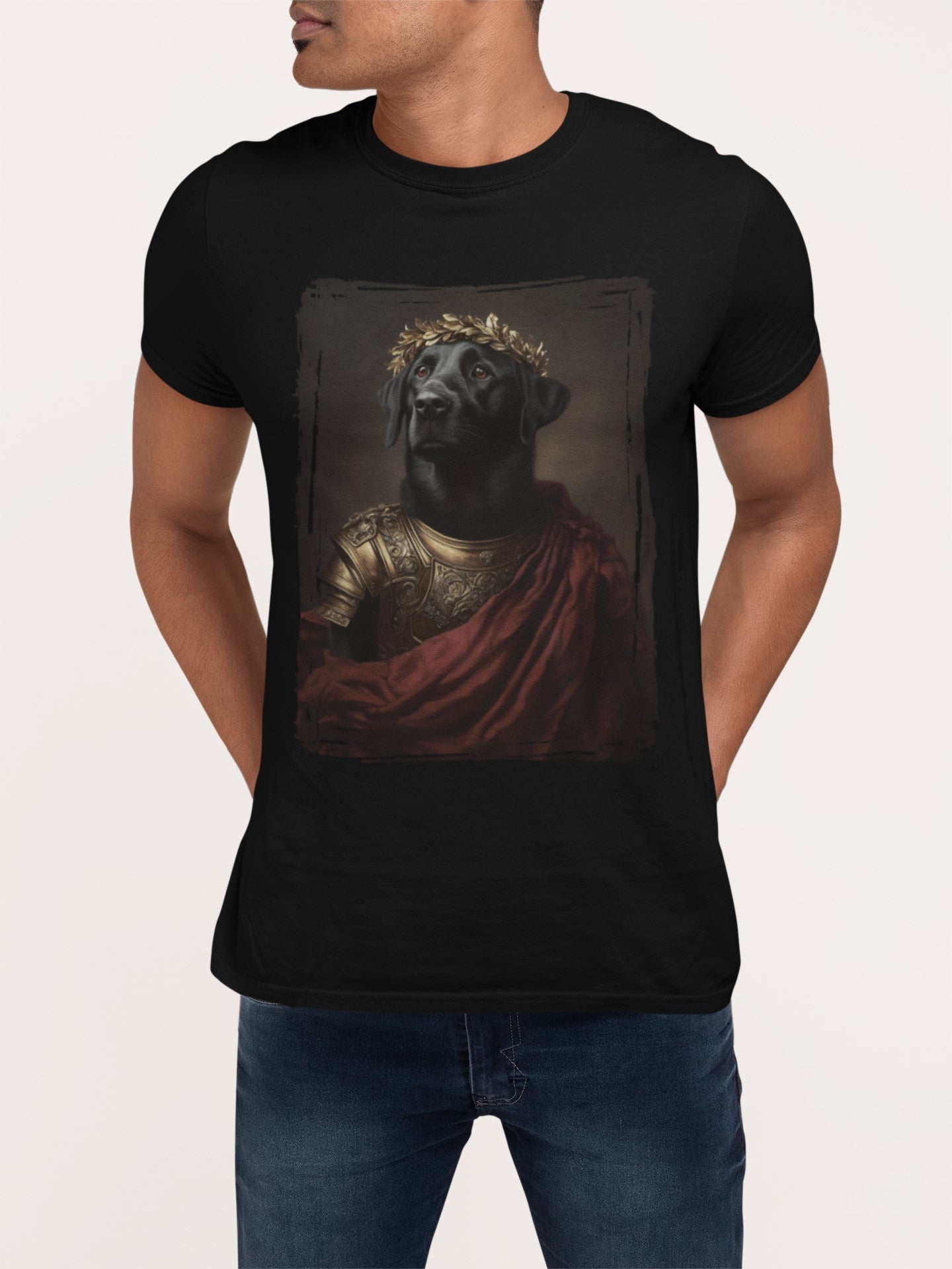 Labrador Roman Emperor Graphic Tee