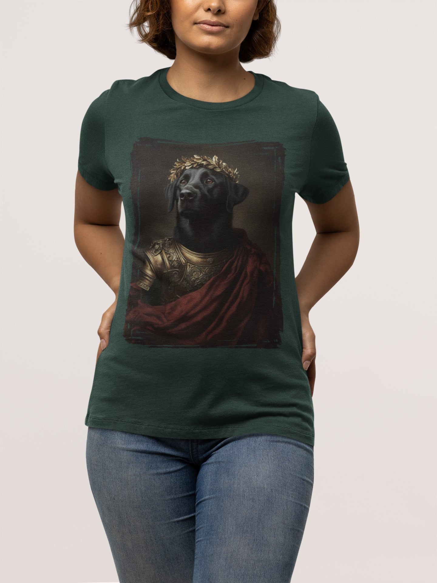 Labrador Roman Emperor Graphic Tee