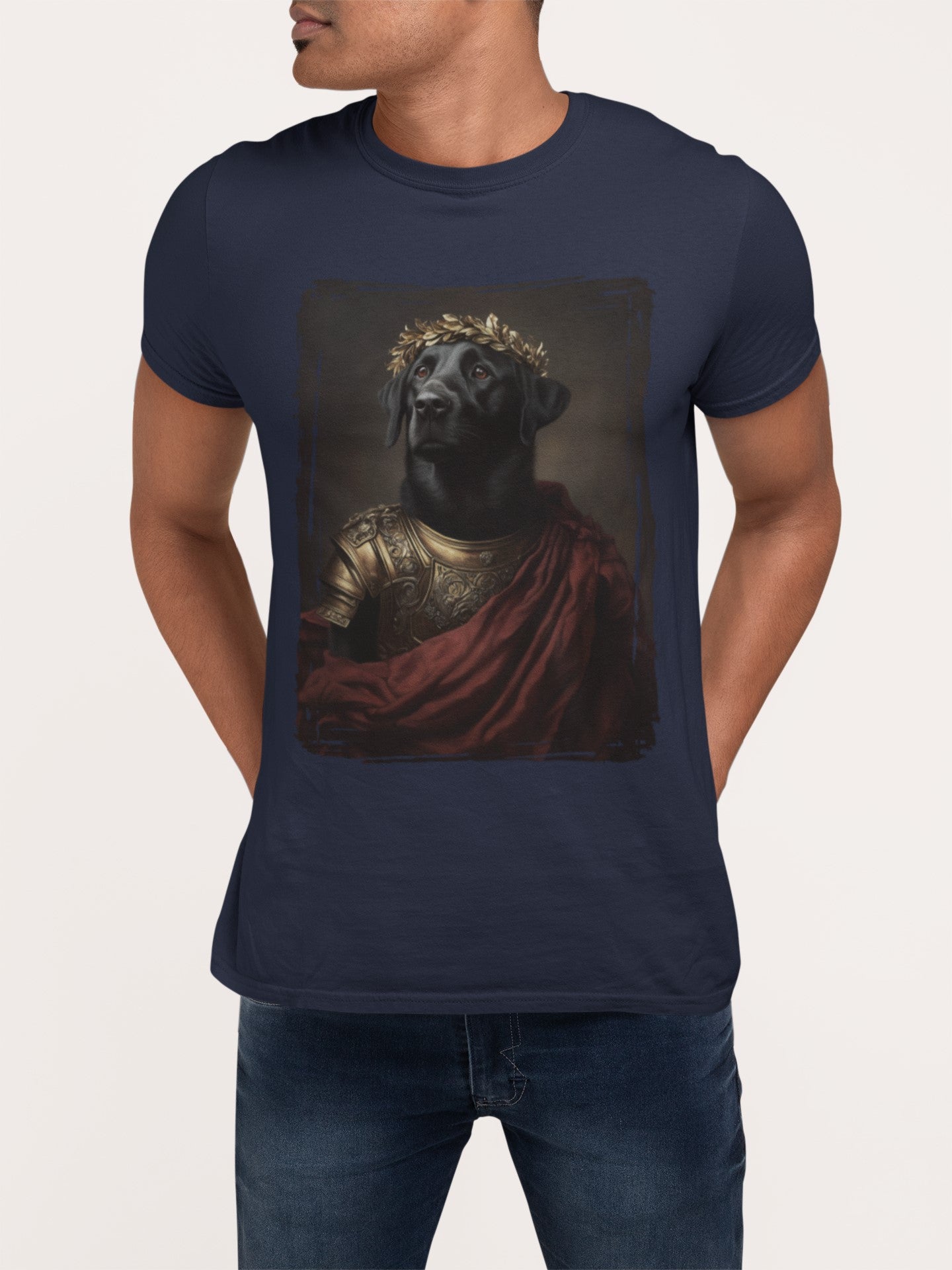 Labrador Roman Emperor Graphic Tee