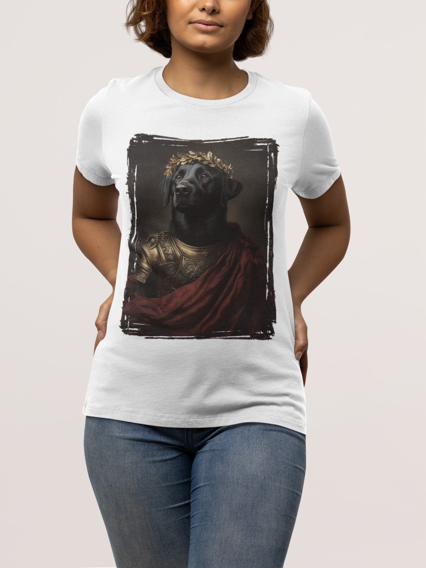 Labrador Roman Emperor Graphic Tee