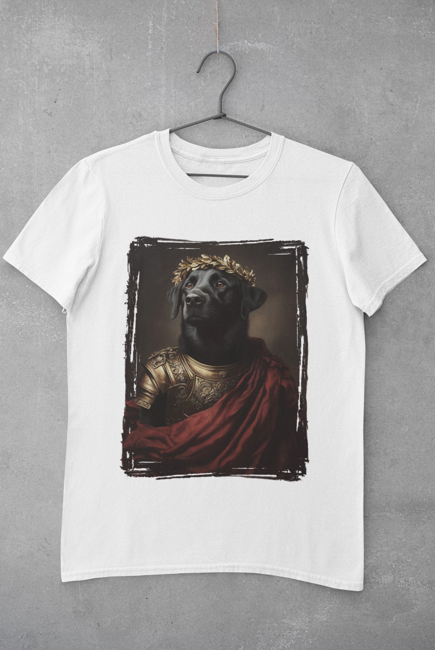 Labrador Roman Emperor Graphic Tee