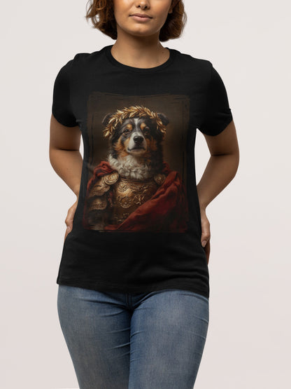 Miniature American Shepherd Roman Emperor Graphic Tee