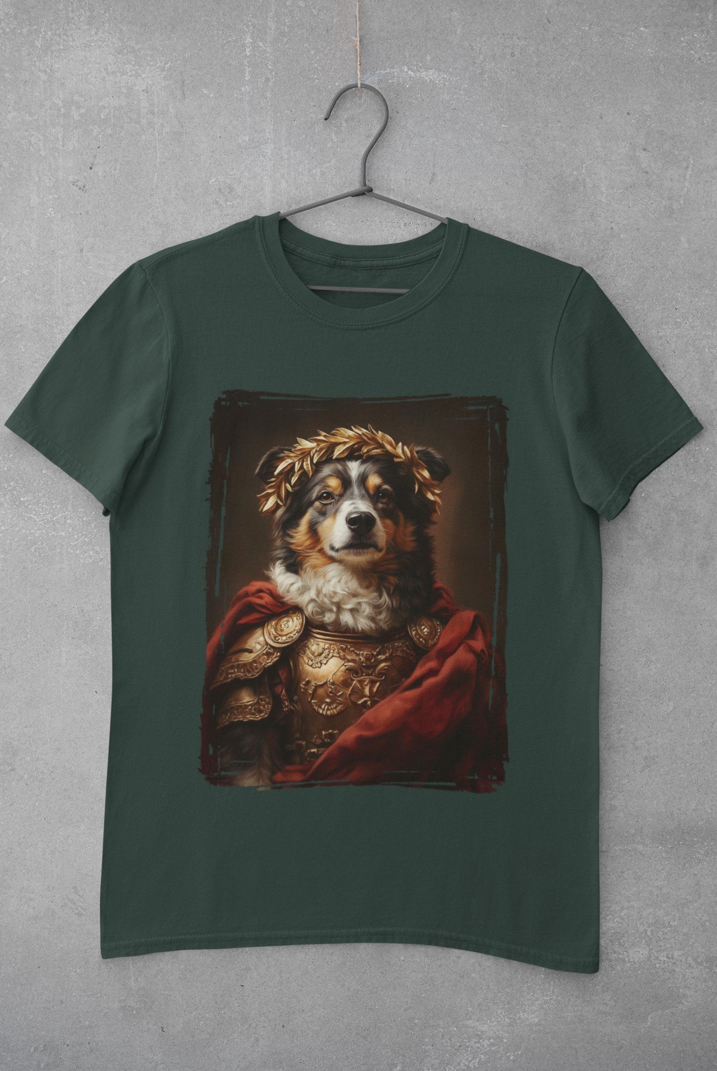 Miniature American Shepherd Roman Emperor Graphic Tee
