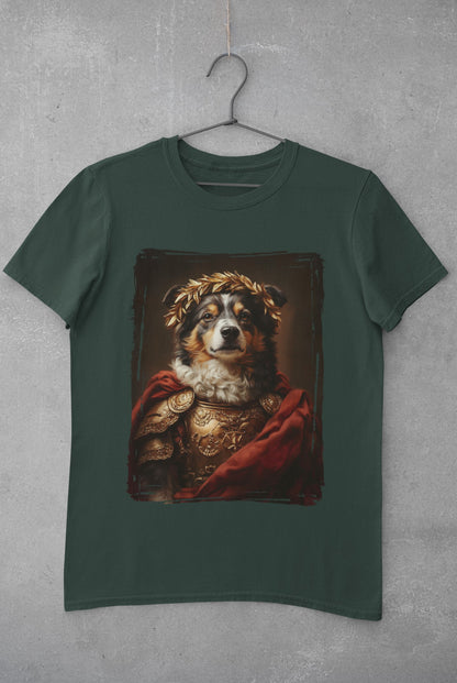 Miniature American Shepherd Roman Emperor Graphic Tee
