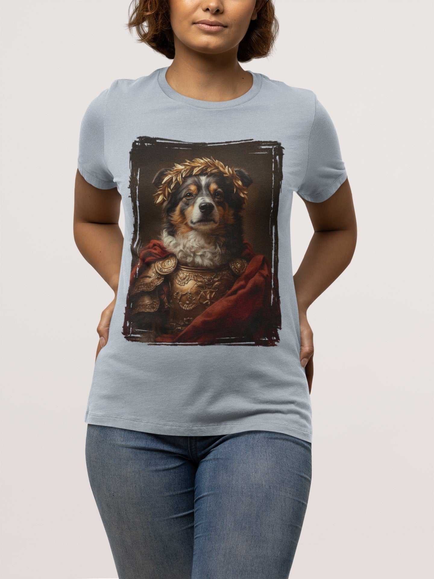 Miniature American Shepherd Roman Emperor Graphic Tee