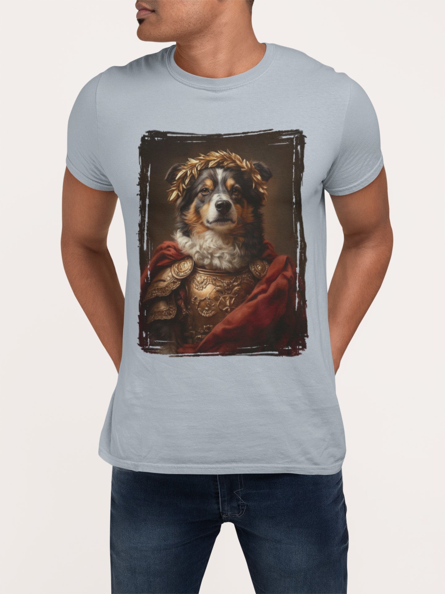 Miniature American Shepherd Roman Emperor Graphic Tee
