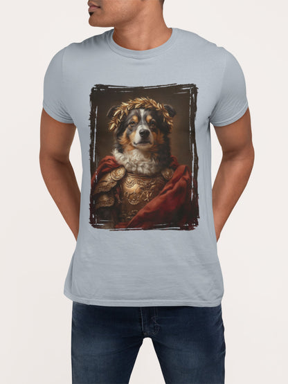 Miniature American Shepherd Roman Emperor Graphic Tee
