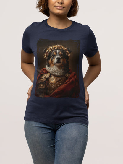 Miniature American Shepherd Roman Emperor Graphic Tee