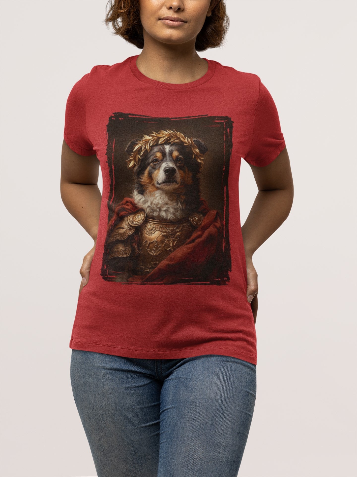 Miniature American Shepherd Roman Emperor Graphic Tee