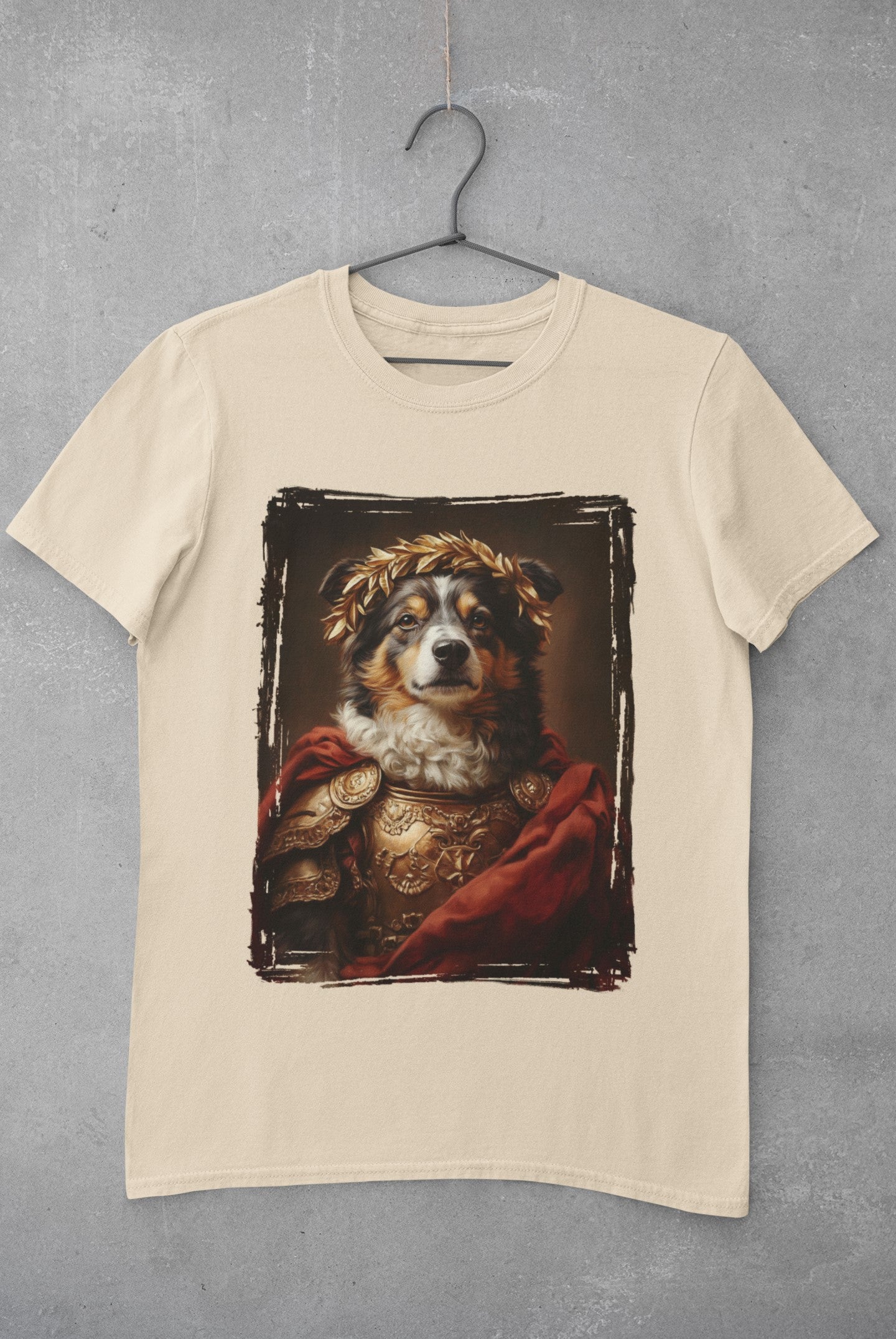 Miniature American Shepherd Roman Emperor Graphic Tee