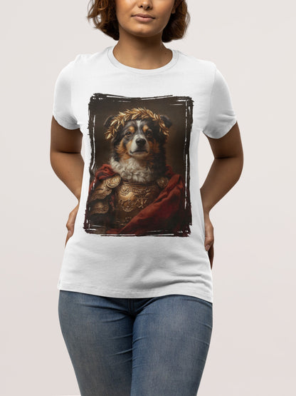 Miniature American Shepherd Roman Emperor Graphic Tee