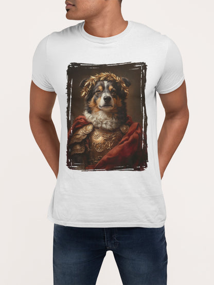 Miniature American Shepherd Roman Emperor Graphic Tee