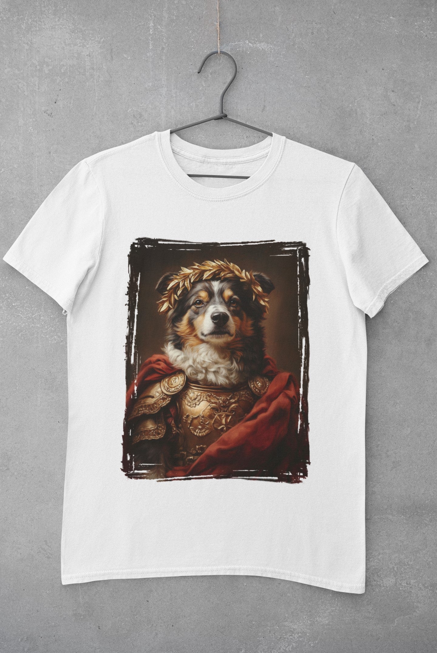 Miniature American Shepherd Roman Emperor Graphic Tee