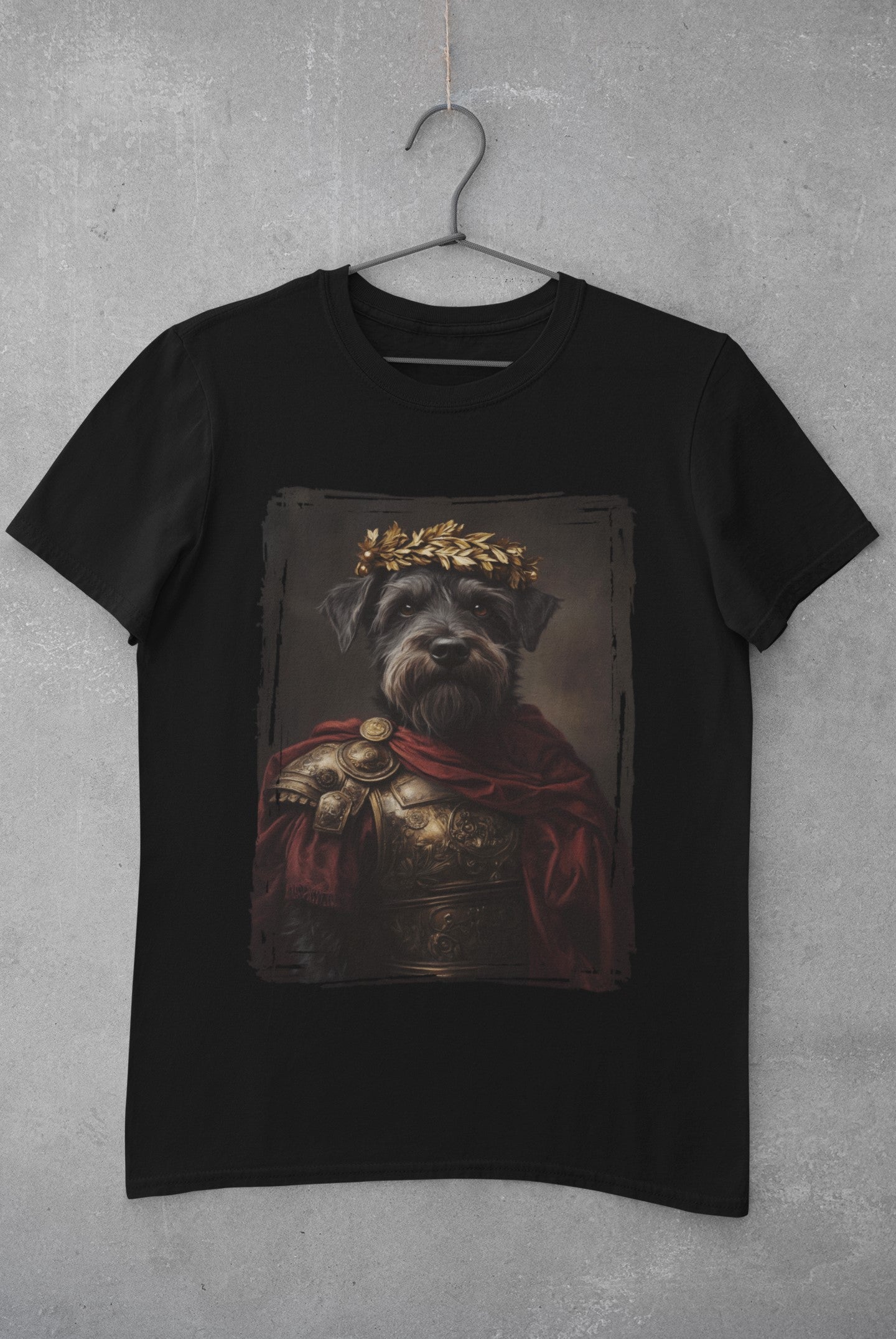 Miniature Schnauzer Roman Emperor Graphic Tee