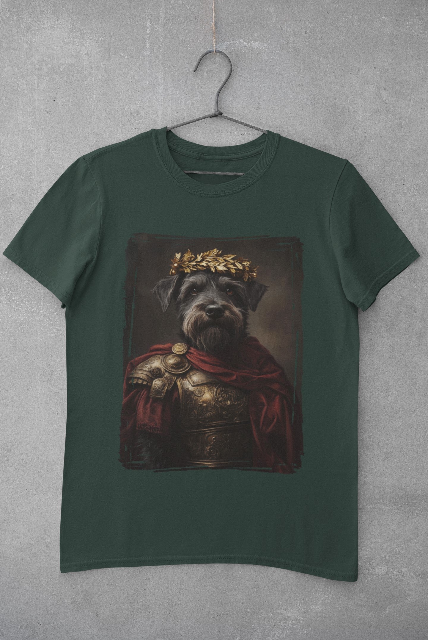 Miniature Schnauzer Roman Emperor Graphic Tee