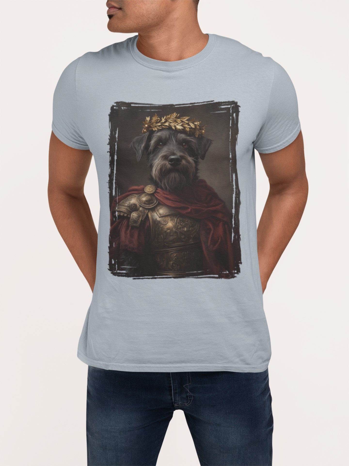 Miniature Schnauzer Roman Emperor Graphic Tee