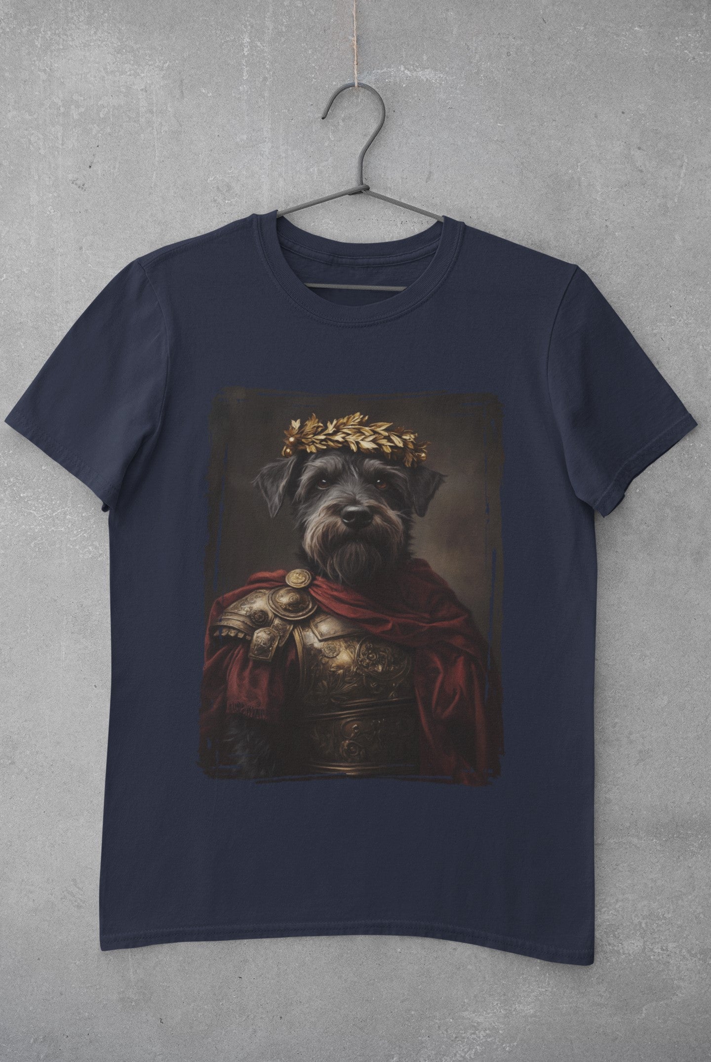 Miniature Schnauzer Roman Emperor Graphic Tee