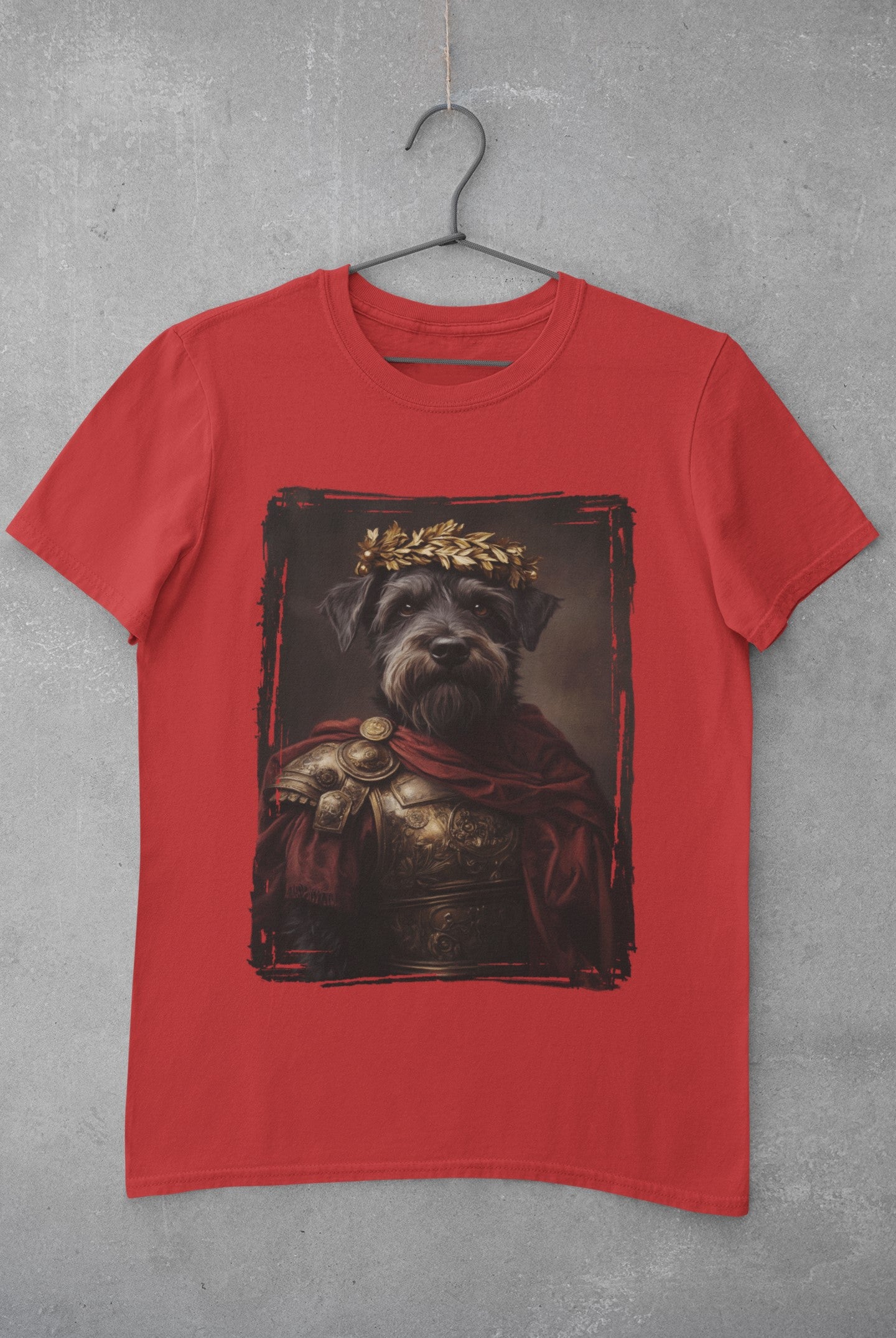 Miniature Schnauzer Roman Emperor Graphic Tee