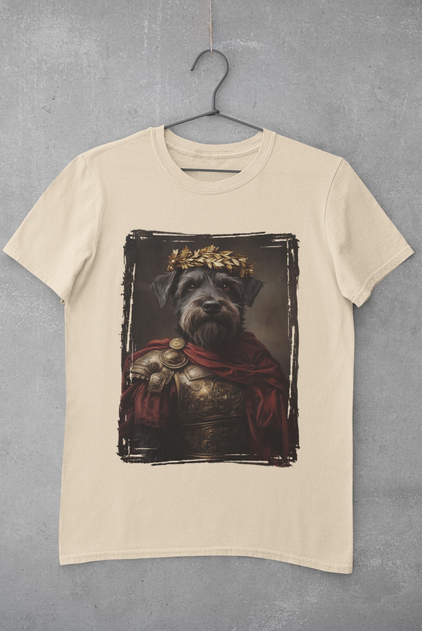 Miniature Schnauzer Roman Emperor Graphic Tee
