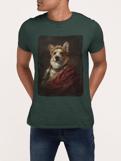 Pembroke Welsh Corgi Roman Emperor Graphic Tee