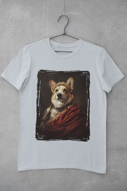 Pembroke Welsh Corgi Roman Emperor Graphic Tee