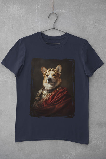 Pembroke Welsh Corgi Roman Emperor Graphic Tee