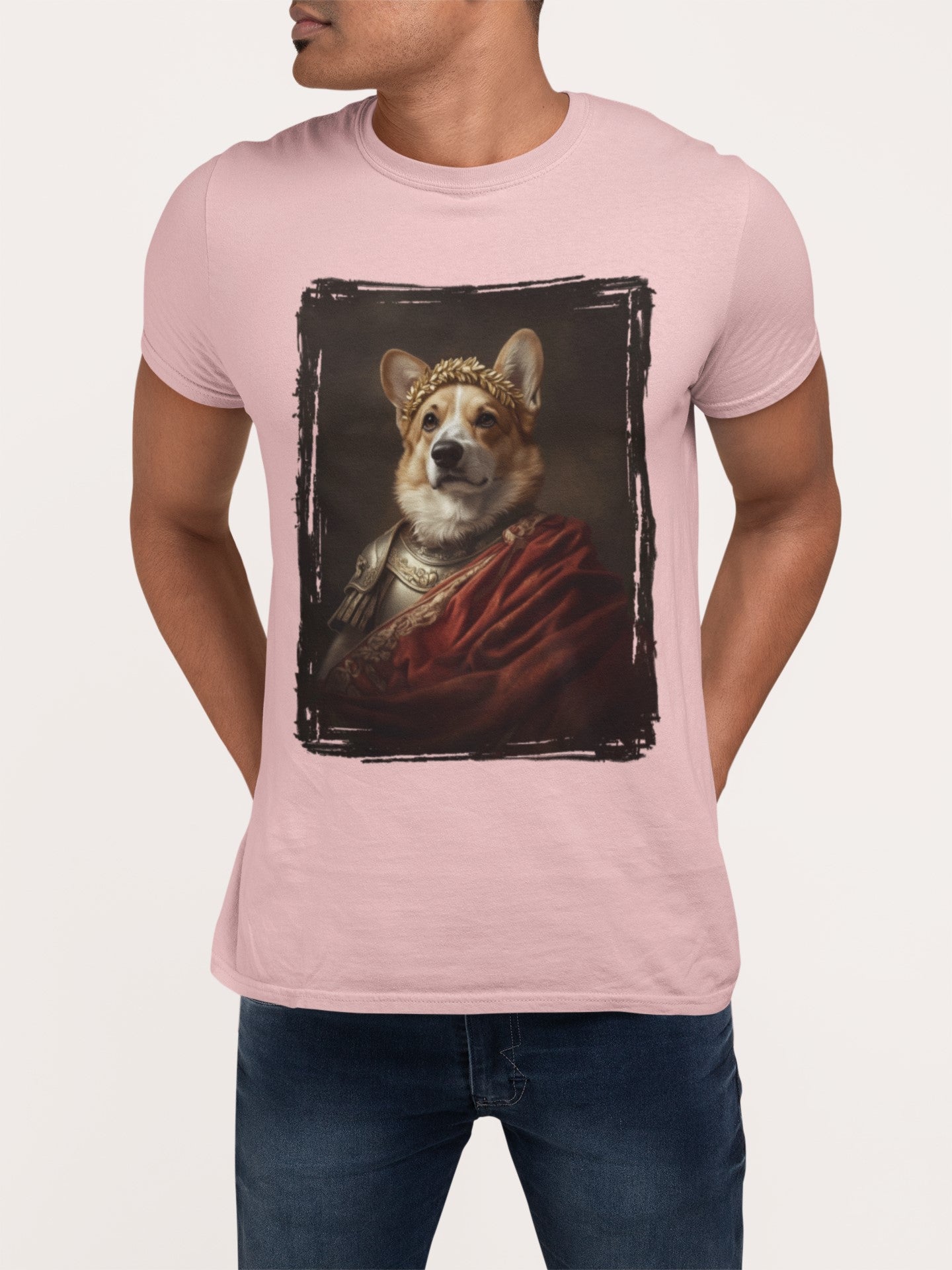 Pembroke Welsh Corgi Roman Emperor Graphic Tee