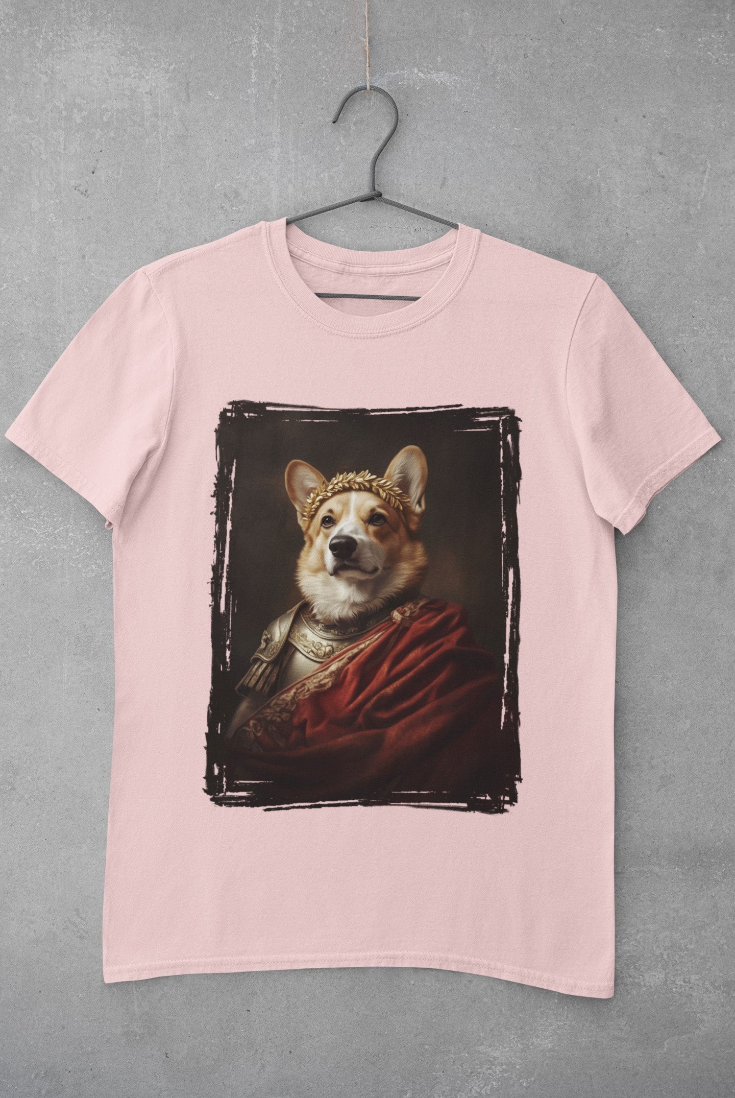 Pembroke Welsh Corgi Roman Emperor Graphic Tee