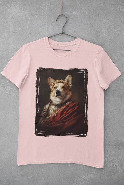 Pembroke Welsh Corgi Roman Emperor Graphic Tee