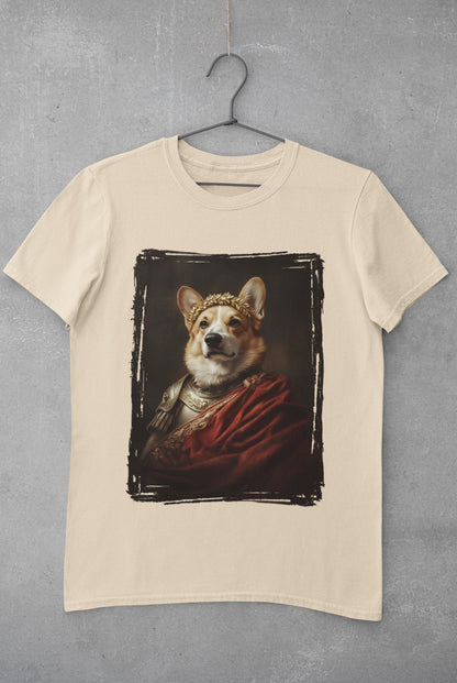 Pembroke Welsh Corgi Roman Emperor Graphic Tee