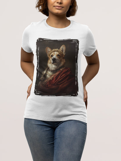 Pembroke Welsh Corgi Roman Emperor Graphic Tee