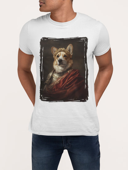 Pembroke Welsh Corgi Roman Emperor Graphic Tee
