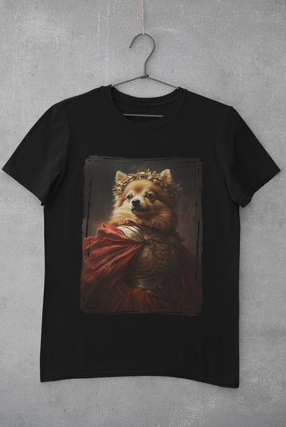 Pomeranian Roman Emperor Graphic Tee