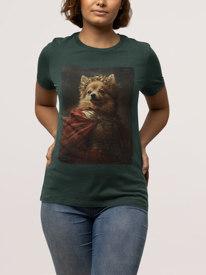 Pomeranian Roman Emperor Graphic Tee
