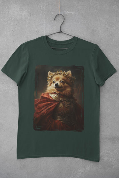 Pomeranian Roman Emperor Graphic Tee