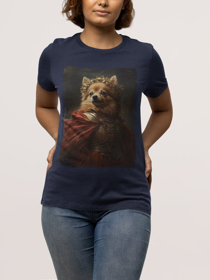 Pomeranian Roman Emperor Graphic Tee